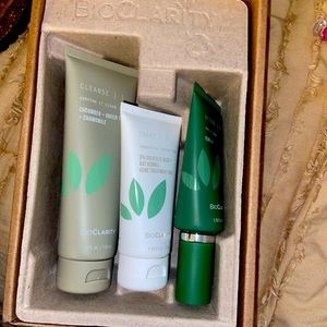 Never used bio clarity 3 step skincare